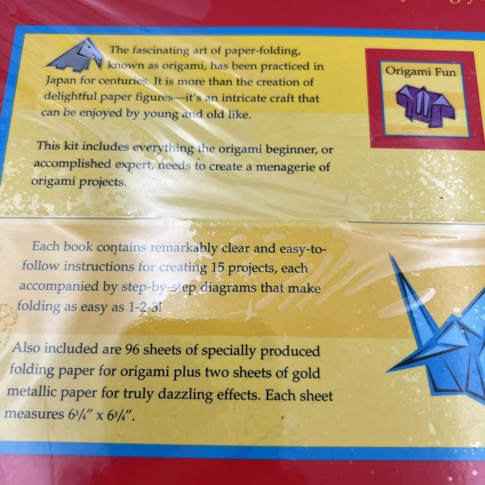 Complete Origami Kit: [Kit with 2 Origami How-To Books,‎ 98 Papers, 30 Projects]